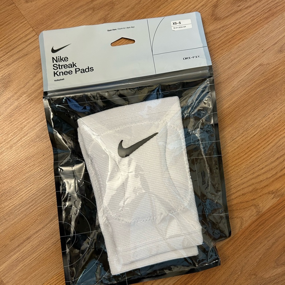 Nike White Knee Pads Volleyball